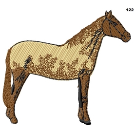 Roan Horse 122